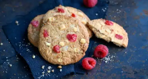 Cookies aux framboises et chocolat blanc - 3387
