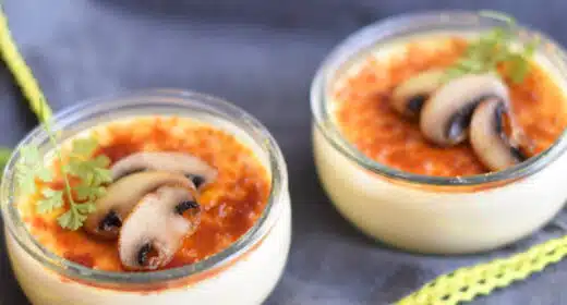 Crème brûlée aux champignons - 3310