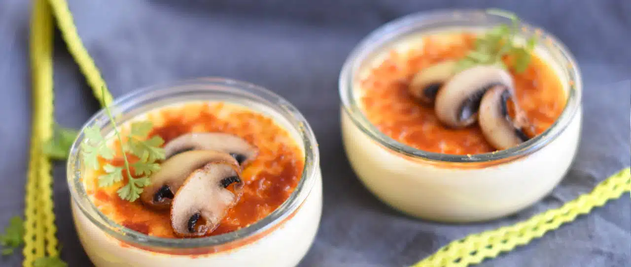 Crème brûlée aux champignons - 3310