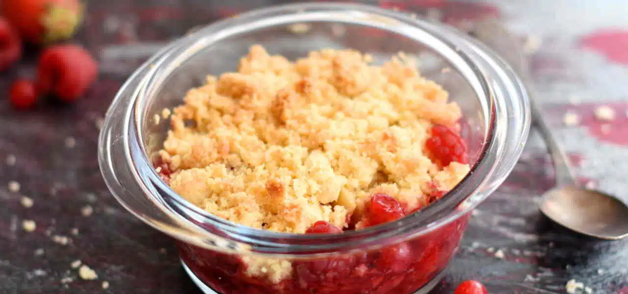 Crumble aux fruits rouges - 3293