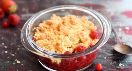 Crumble aux fruits rouges - 3293