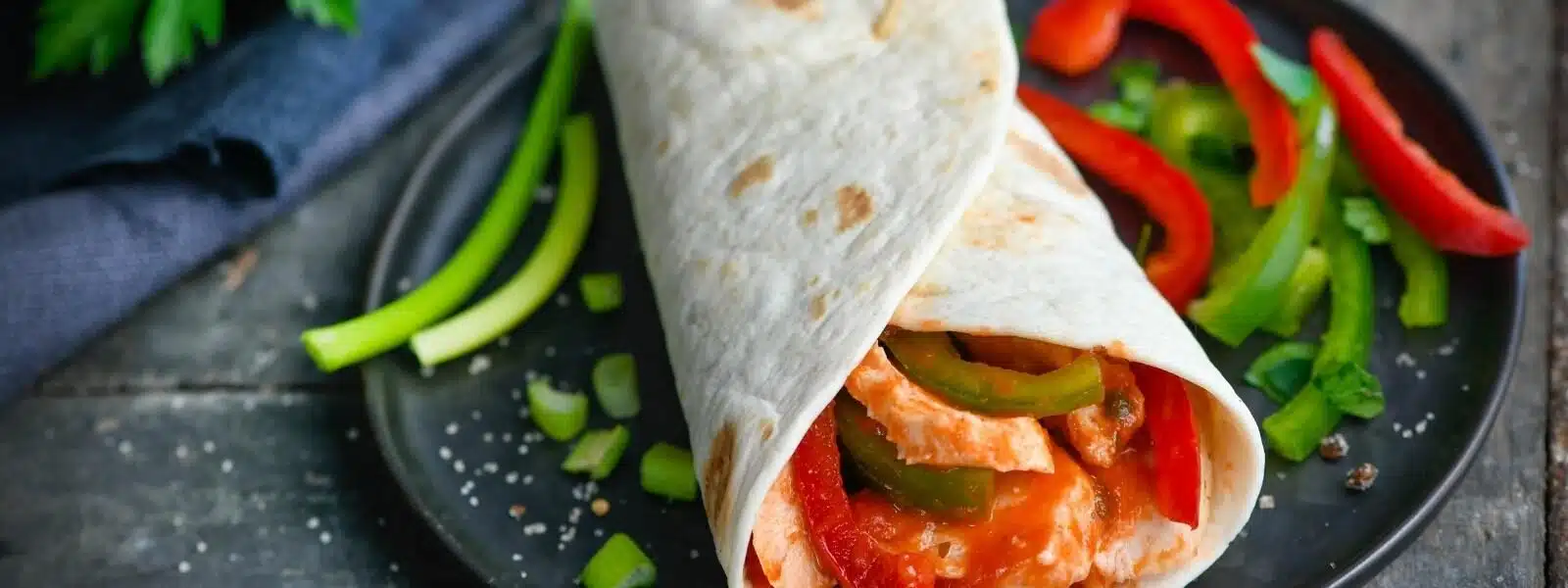 Fajitas aux restes de poulet rôti - 3392