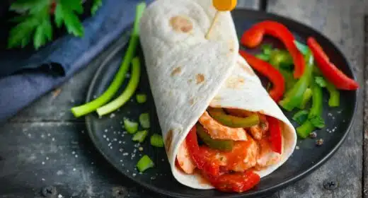 Fajitas aux restes de poulet rôti - 3392