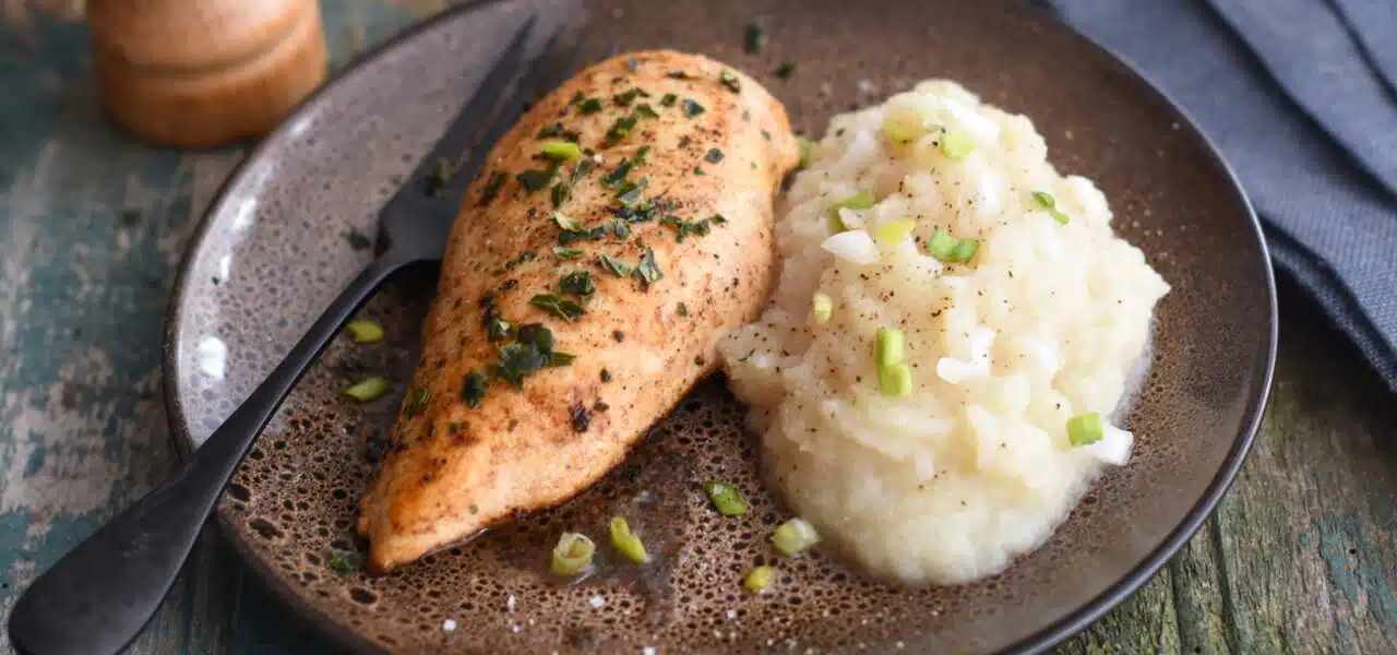 Filet de volaille à l’estragon et purée de topinambours - 3327