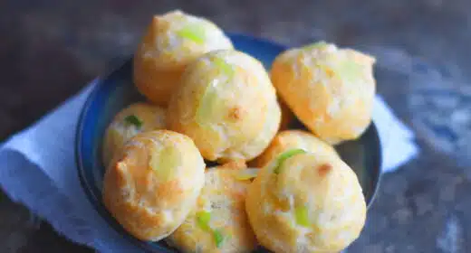 Gougères aux poireaux et au fromage de brebis - 3315