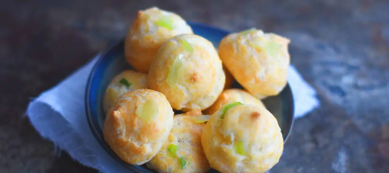 Gougères aux poireaux et au fromage de brebis - 3315