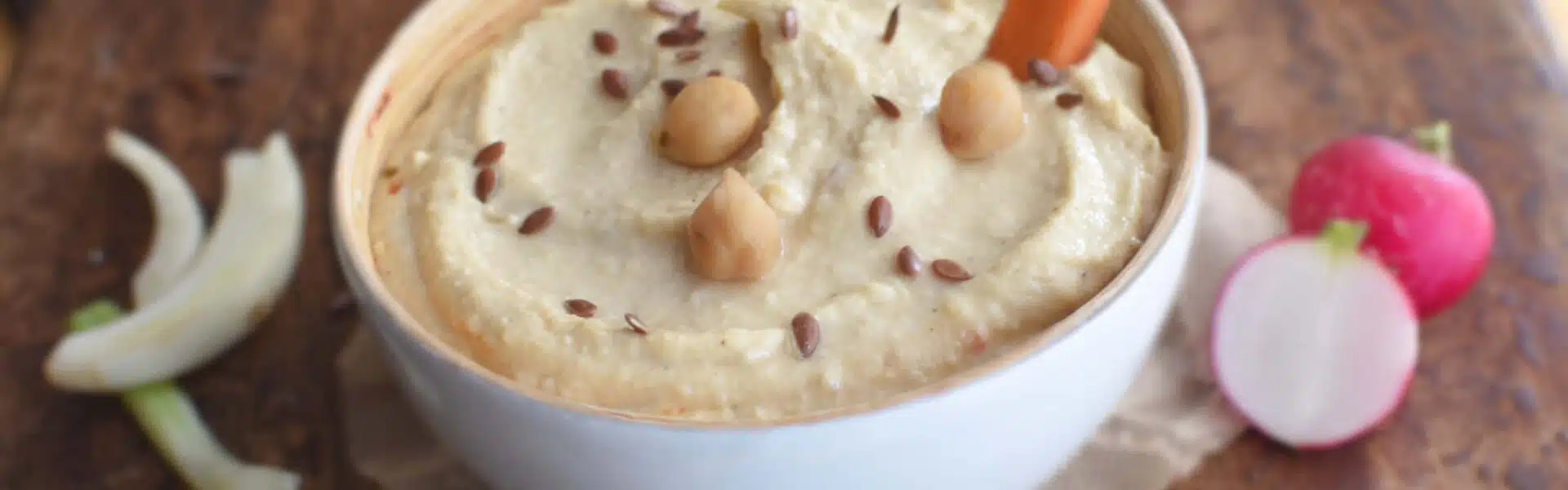 Houmous - Recette adaptée Primevere