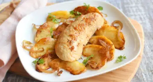 Boudin blanc aux pommes caramélisées - 2995