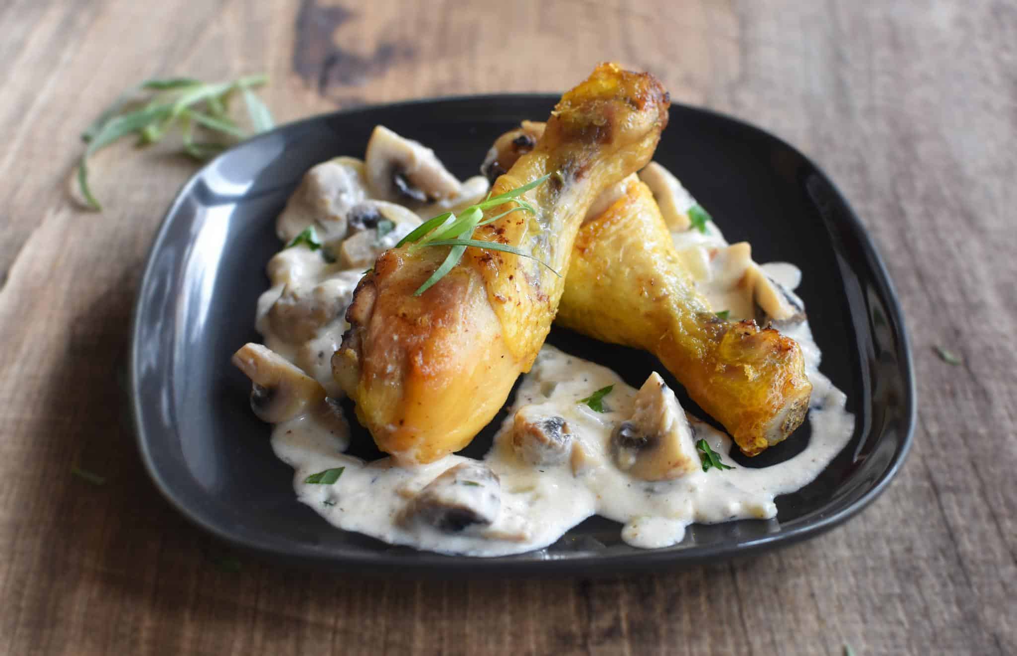 Pilon De Poulet à La Crème
