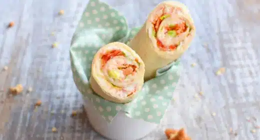 Wraps fraîcheur chèvre et surimi - 3042