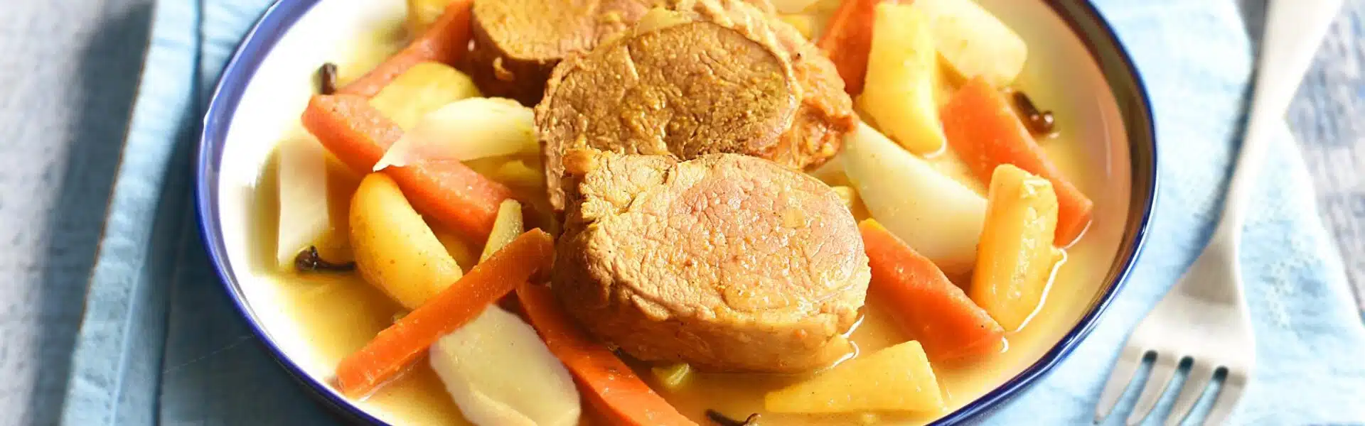 Filet mignon de porc aux légumes confits - 3052
