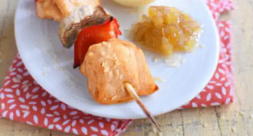 Brochettes de ris de veau, citron et safran - 3076