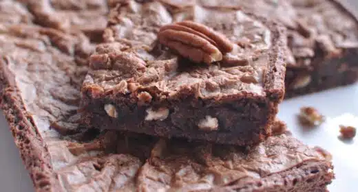 Brownie au chocolat et aux amandes - 3082