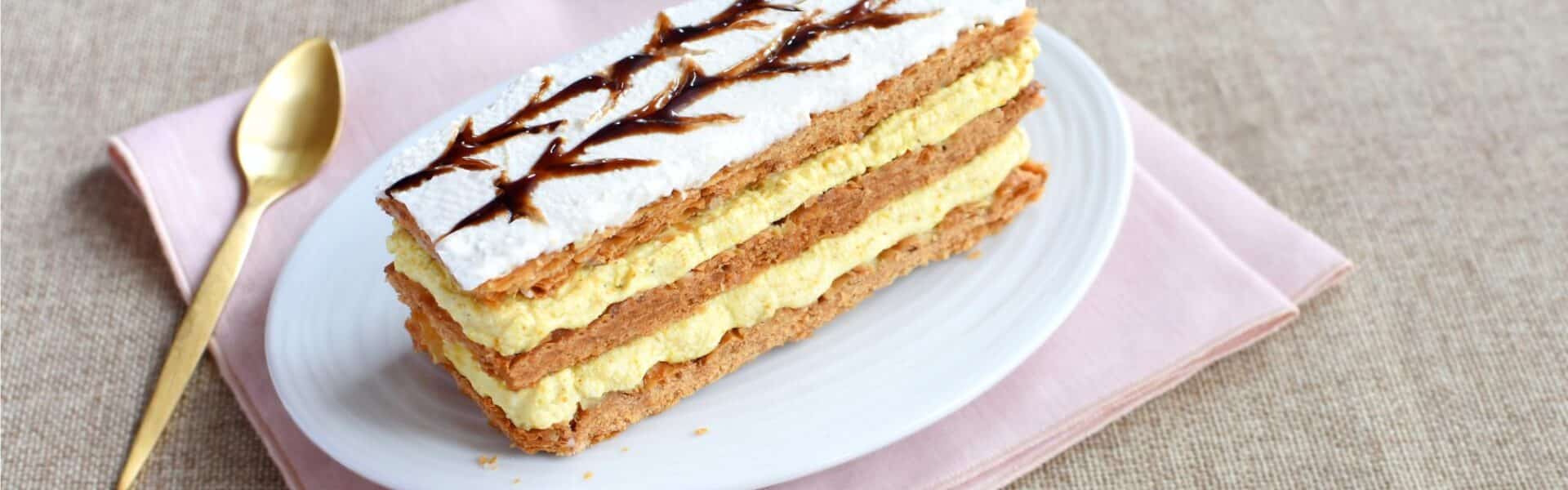 Mille-feuilles revisité pomme-noisette - 3088