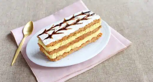 Mille-feuilles revisité pomme-noisette - 3088