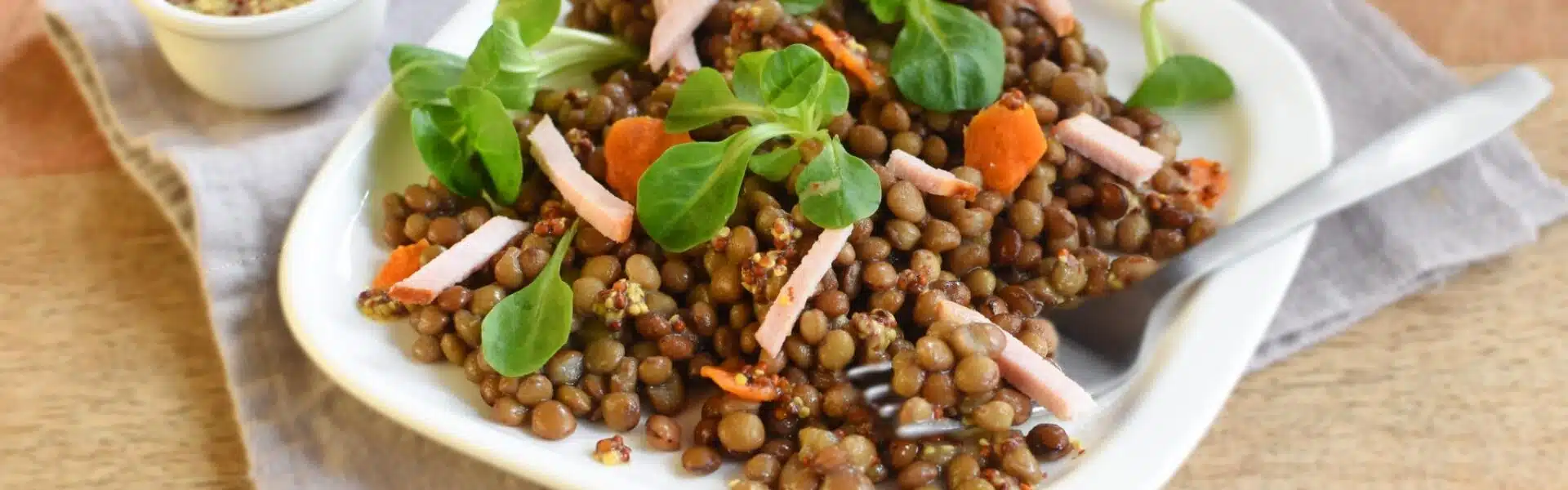 Salade tiède de lentilles - 3106