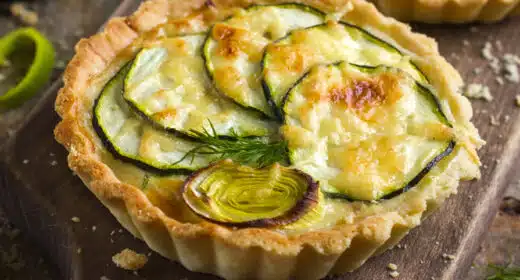 Tarte aux courgettes - 3119