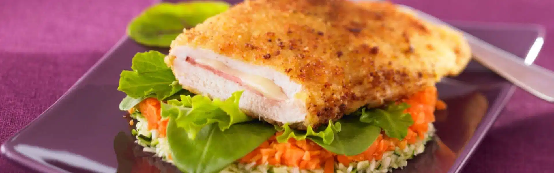 Escalope de dinde façon cordon bleu - 3124