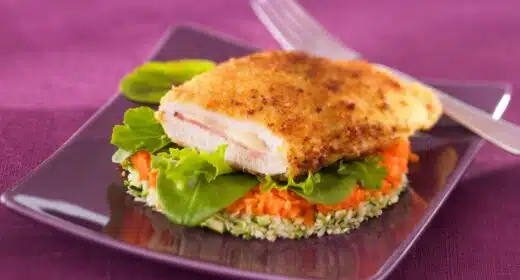 Escalope de dinde façon cordon bleu - 3124