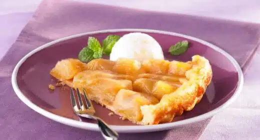 Tarte fine aux pommes façon tatin - 3175