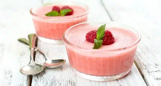 Mousse légère à la framboise - 3179