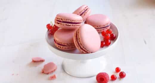 Macarons aux fruits rouges - 3204