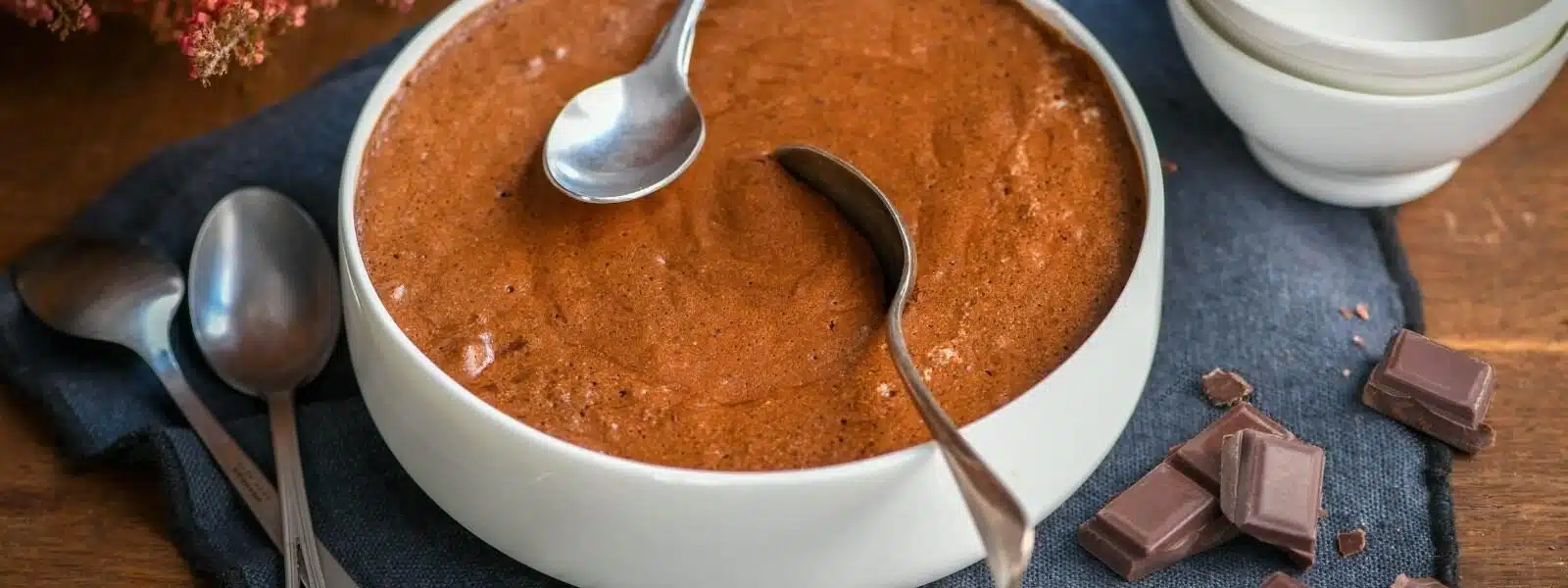 Mousse au chocolat vegan à l’aquafaba - 3390