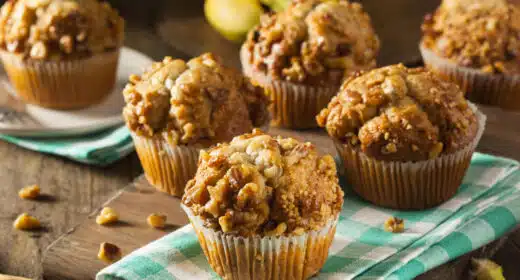 Muffins banane et noisettes - 3269