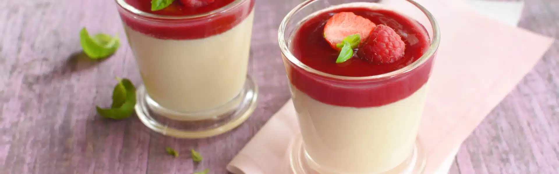 Panna cotta aux fruits rouges - 3205