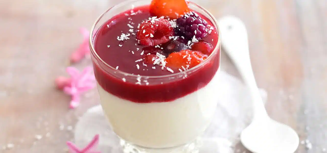 Panna cotta coco, amandes - 3268