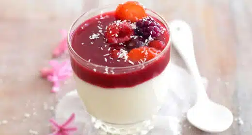 Panna cotta coco, amandes - 3268