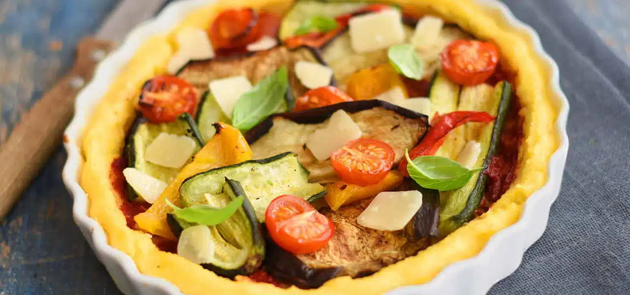 Polenta aux légumes grillés - 3283