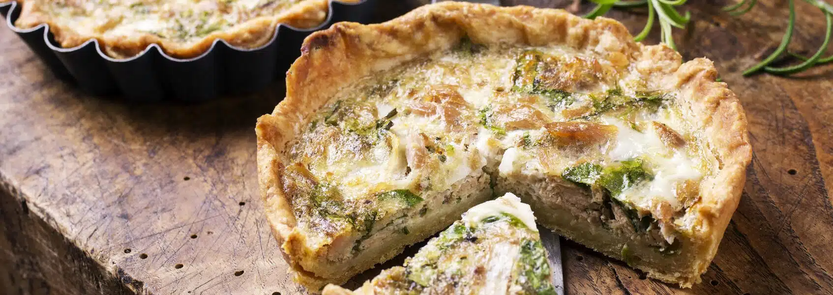 Quiche au thon et aux poireaux - 3214