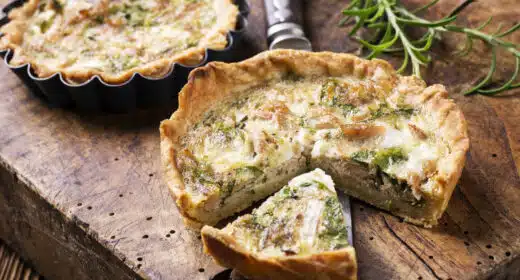 Quiche au thon et aux poireaux - 3214