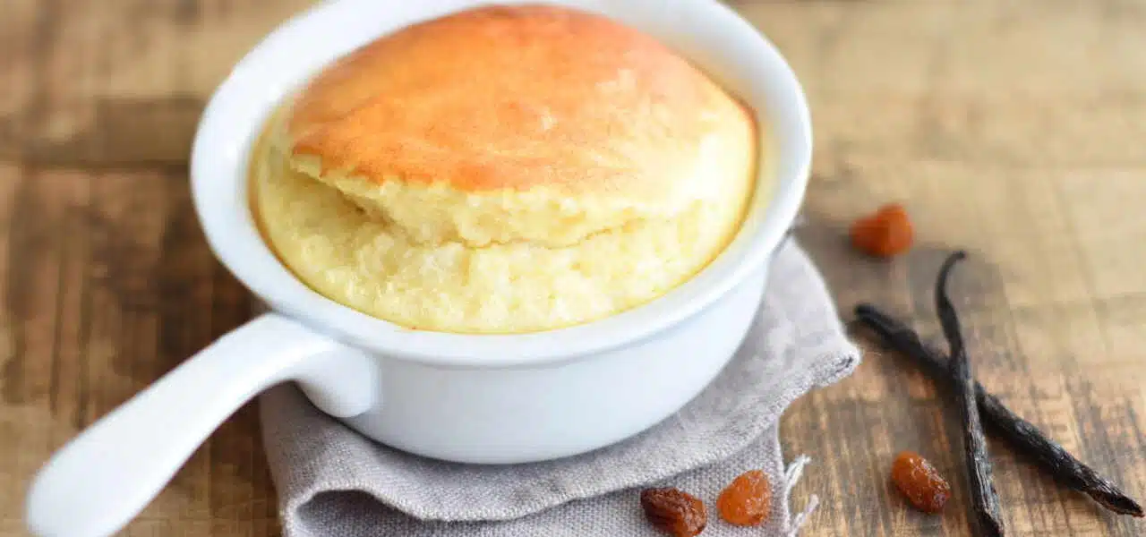 Soufflé vanillé aux fruits - 3289