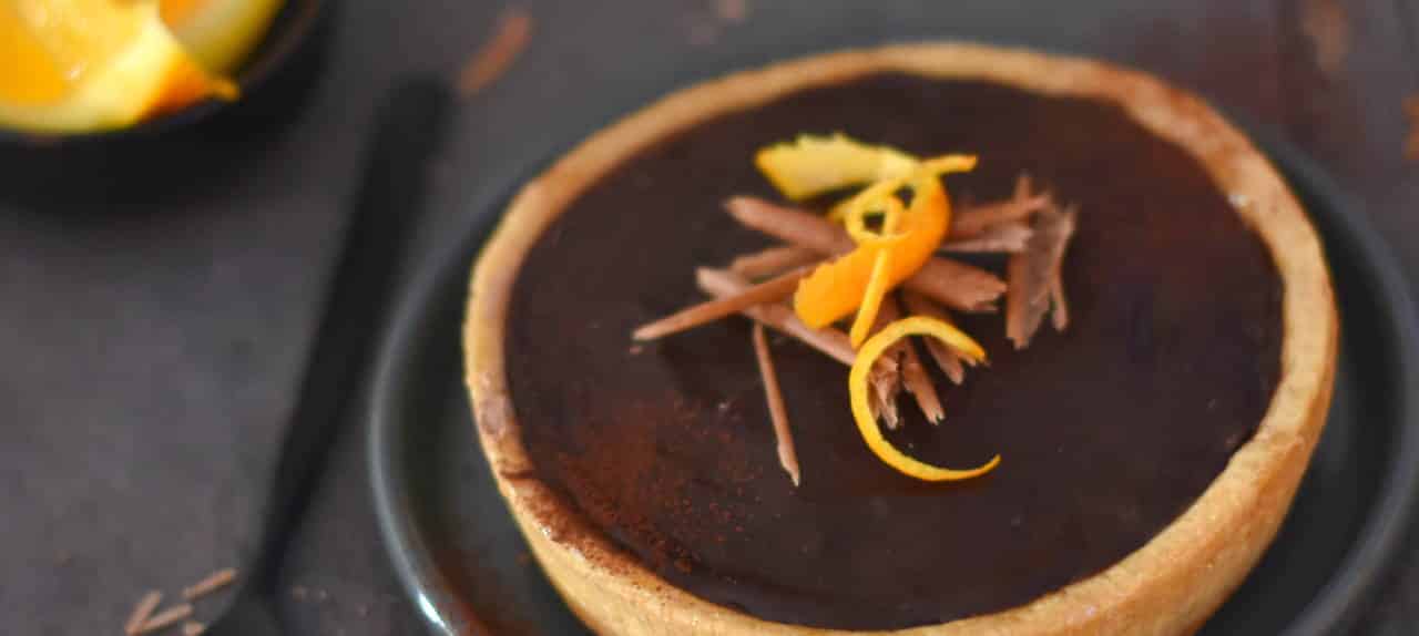 Tarte orange et chocolat - 3311