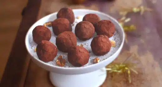 Truffes au chocolat et aux noix - 3257