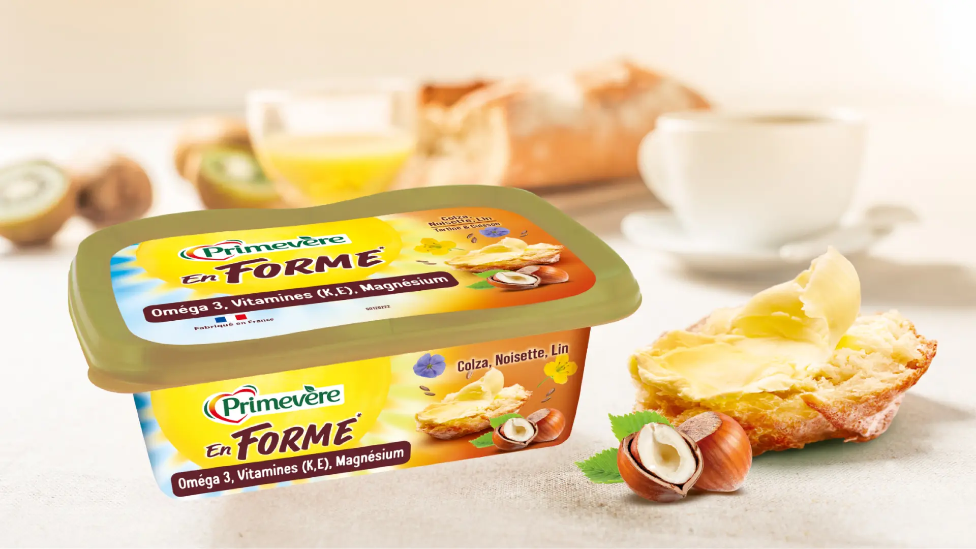 Primevère En Forme** Colza, Noisette, Lin - 5834